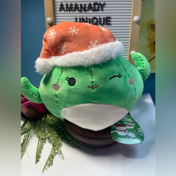 Squishmallows Other - Flip-A-Mallows Christmas Plush – Manny & Maritza – Jazwares Holiday Squishmallow
